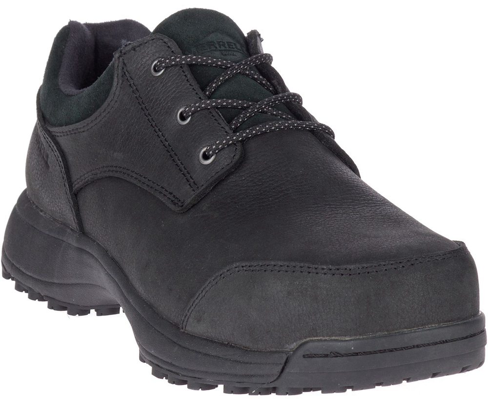 Merrell Løbesko Herre - Sutton Oxford Steel Toe - Sort - WDK103482